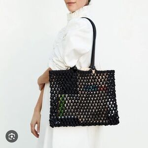 Clare V Black Sandy Bag